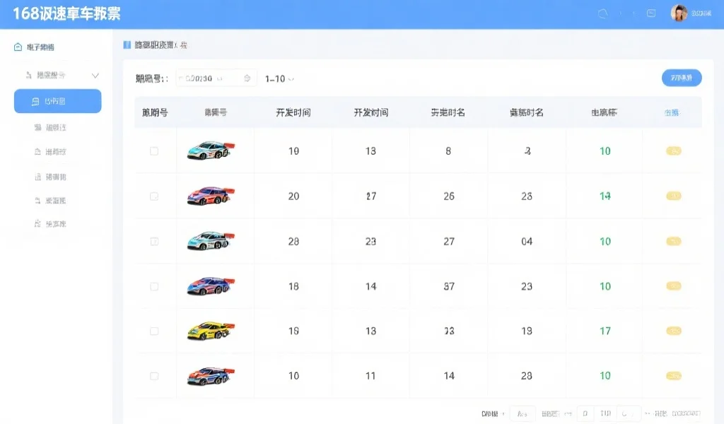 新手终极指南：详解如何解读168极速赛车开奖结果及数据含义